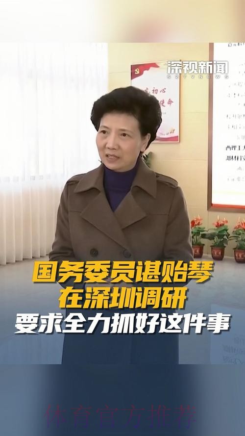 谌贻琴在广东调研时强调 加快建设足球青训体系 着力提升残疾人民生保障水平